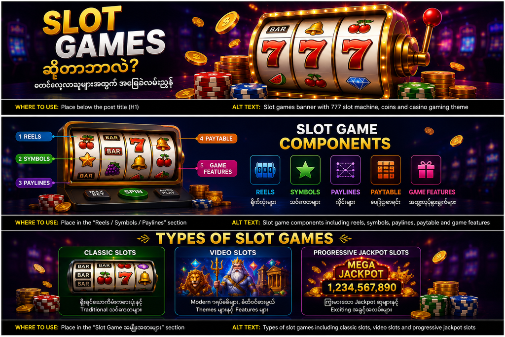 Slot Games guide featuring 777 slot machine
